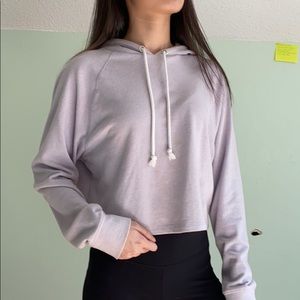⭐️ Cropped lavender purple hoodie